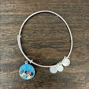 Alex & Ani Disney 2019 Mickey & Minnie Silver Charm